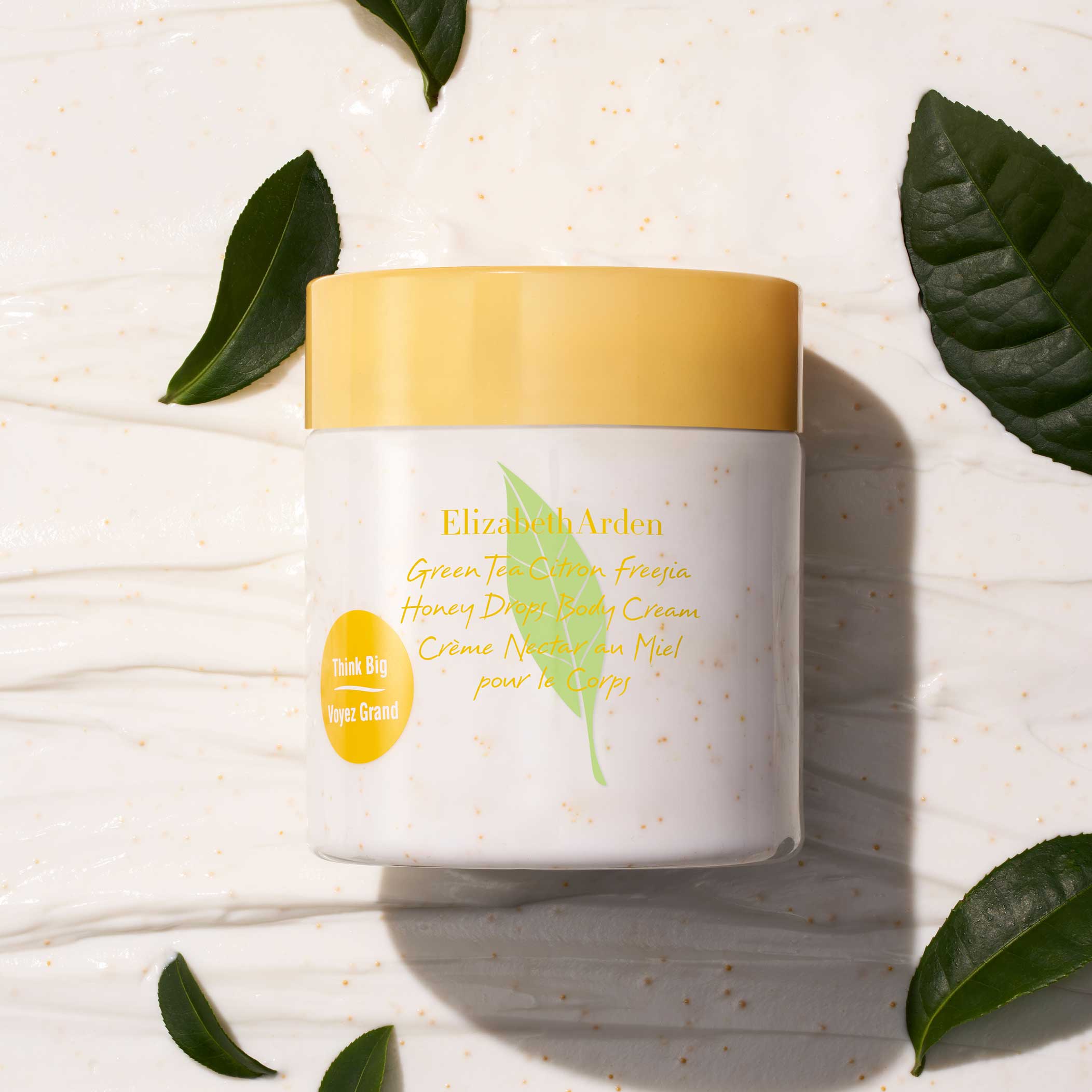 Green Tea Citron Freesia Honey Drops Body Cream - Image 3