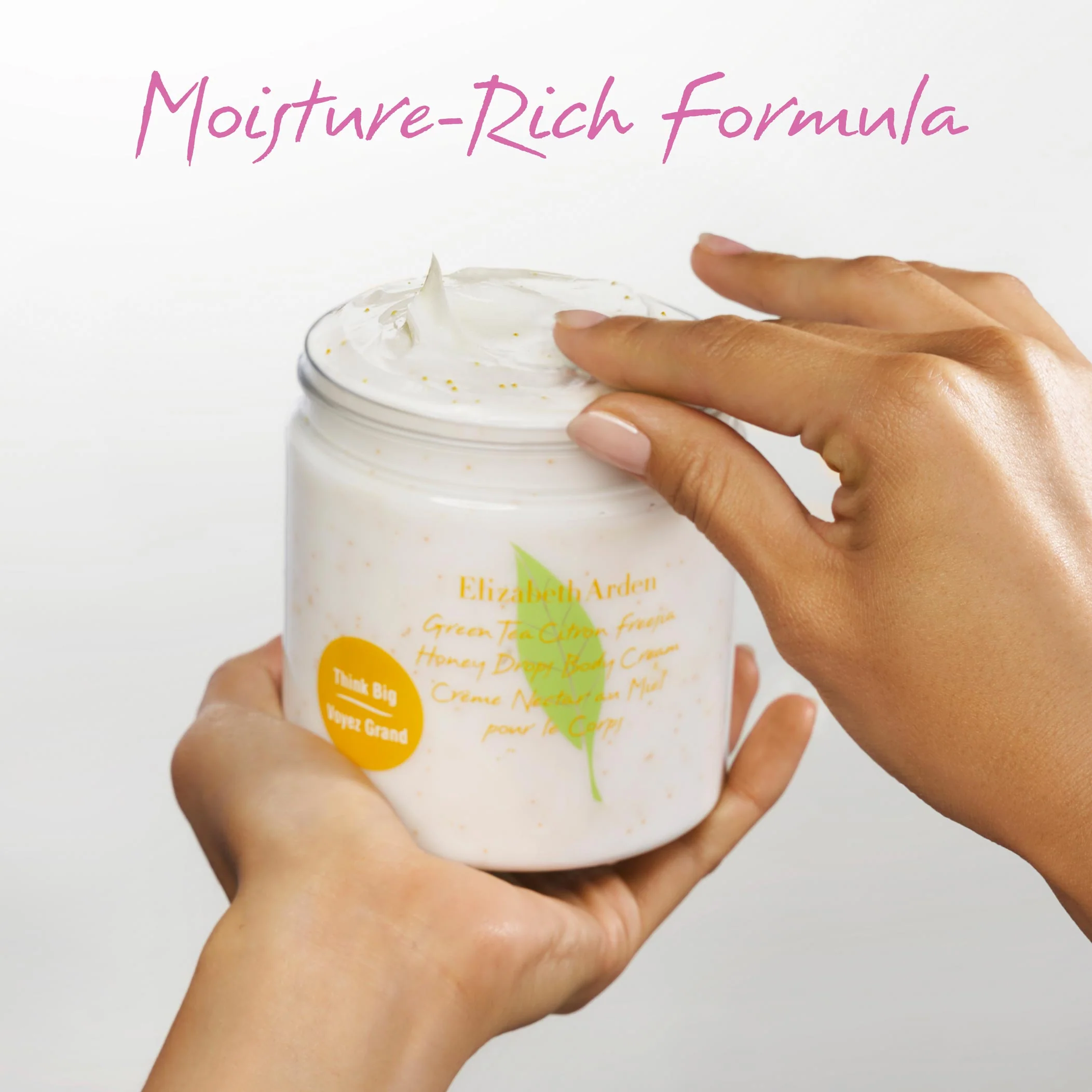 Green Tea Citron Freesia Honey Drops Body Cream - Image 4