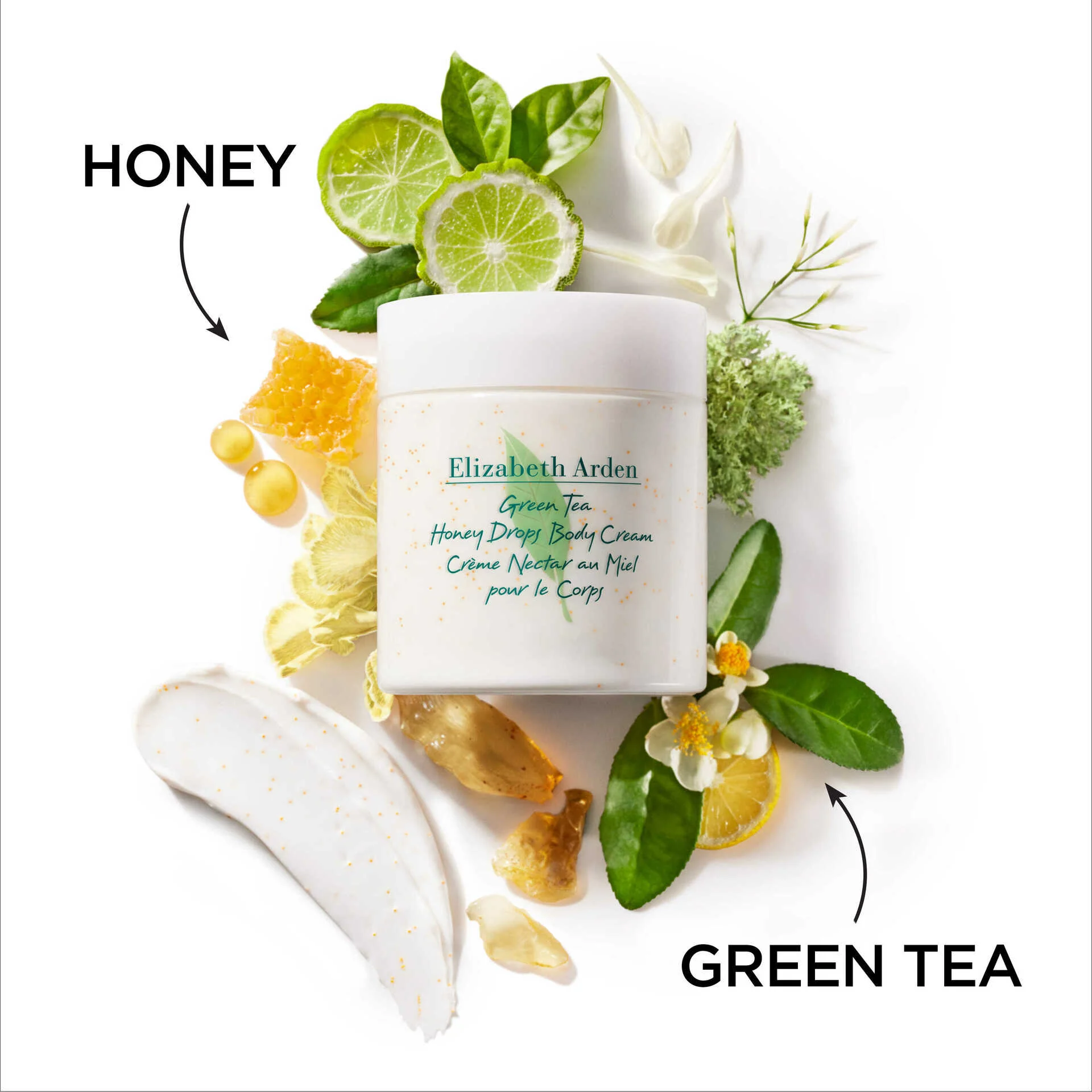 Green Tea Honey Drops Body Cream - Image 5