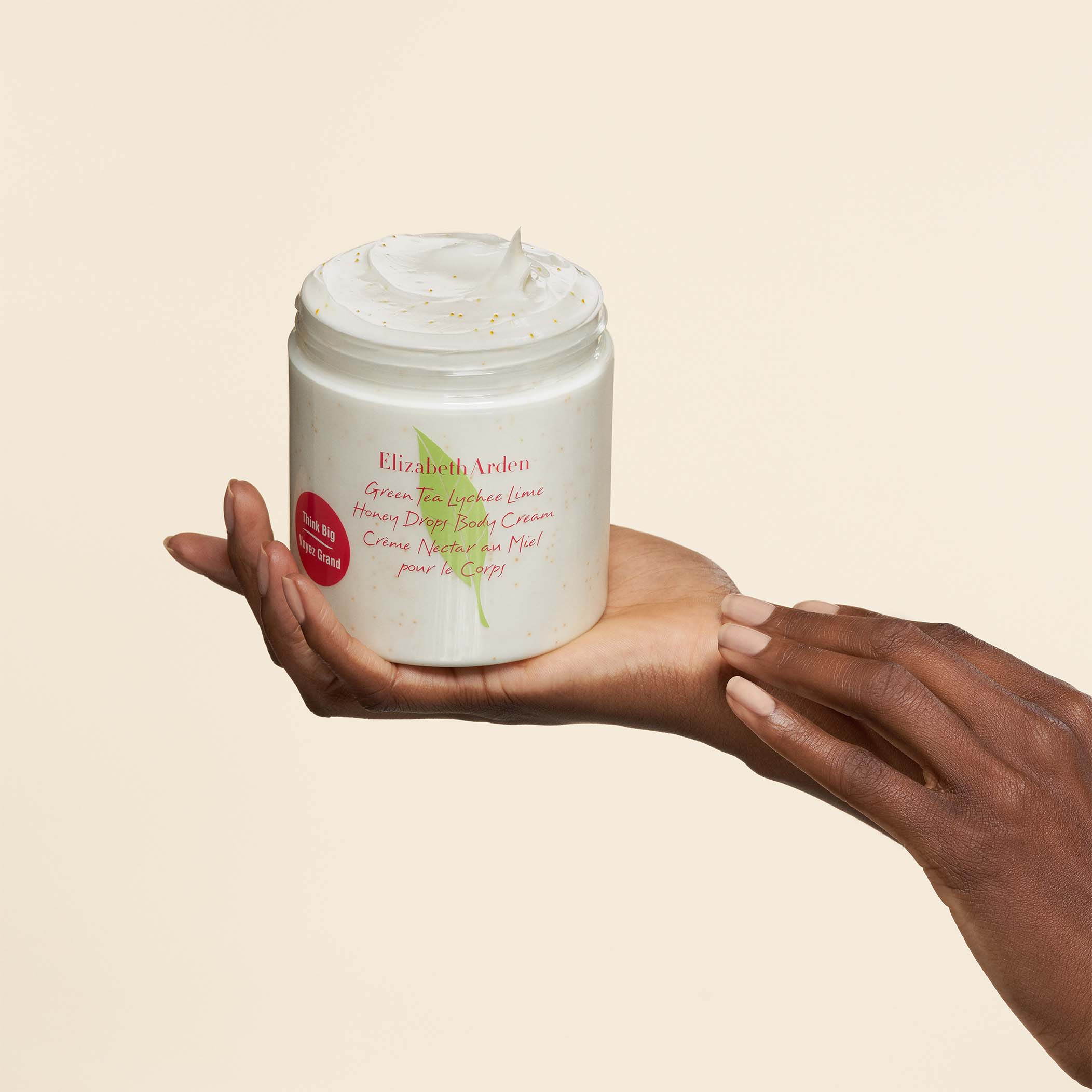 Green Tea Lychee Lime Honey Drops Body Cream - Image 4