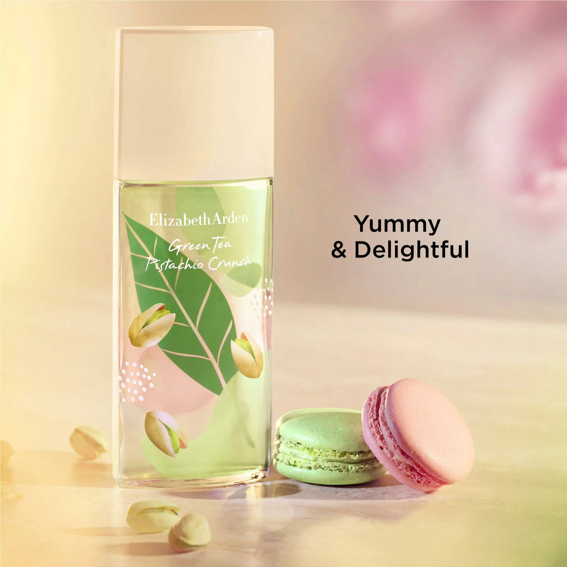 Green Tea Pistachio Crunch Eau De Toilette and Body Cream Duo - Image 8