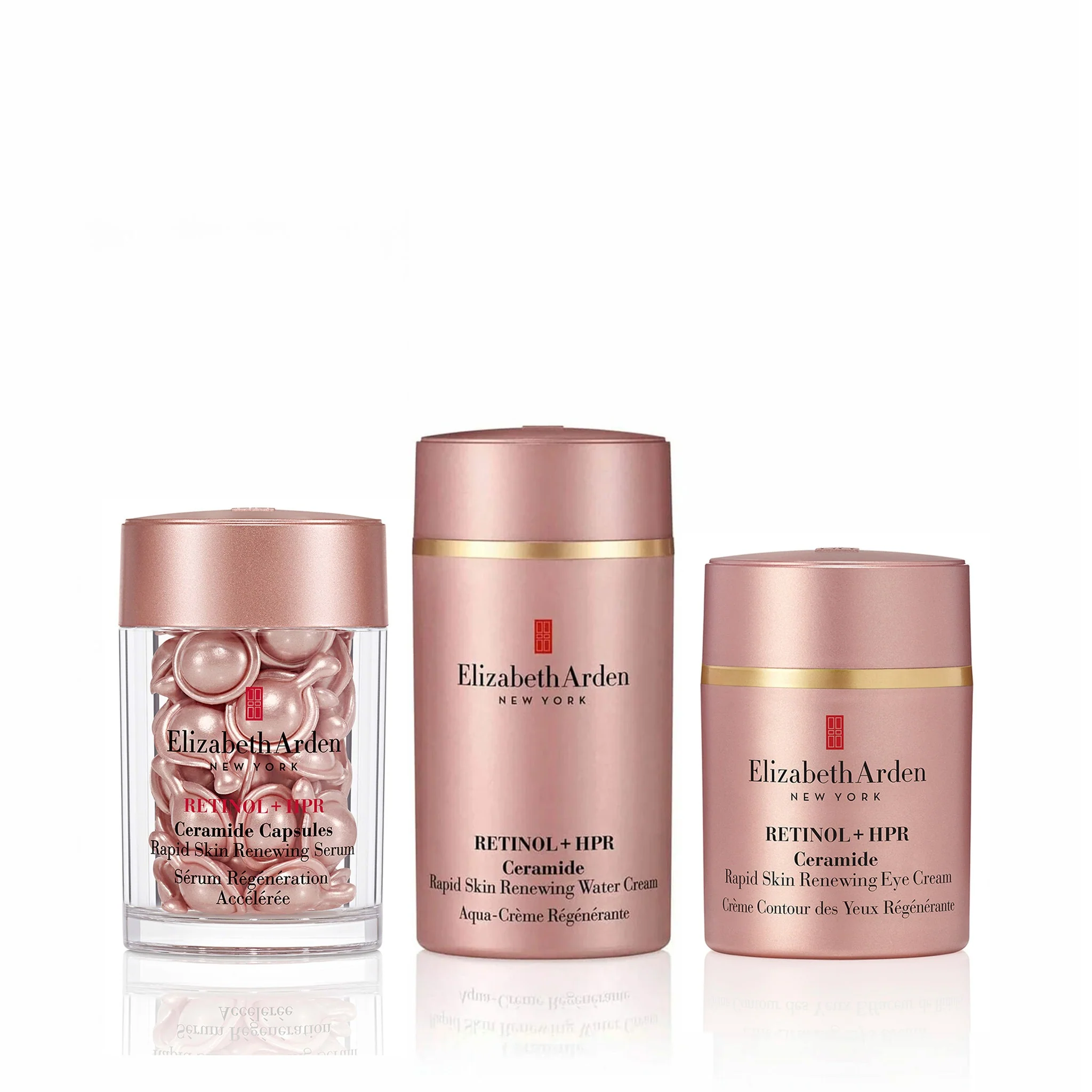 Retinol + HPR Ceramide Capsules Serum, Water Cream and Eye Cream Trio Set - Image 13