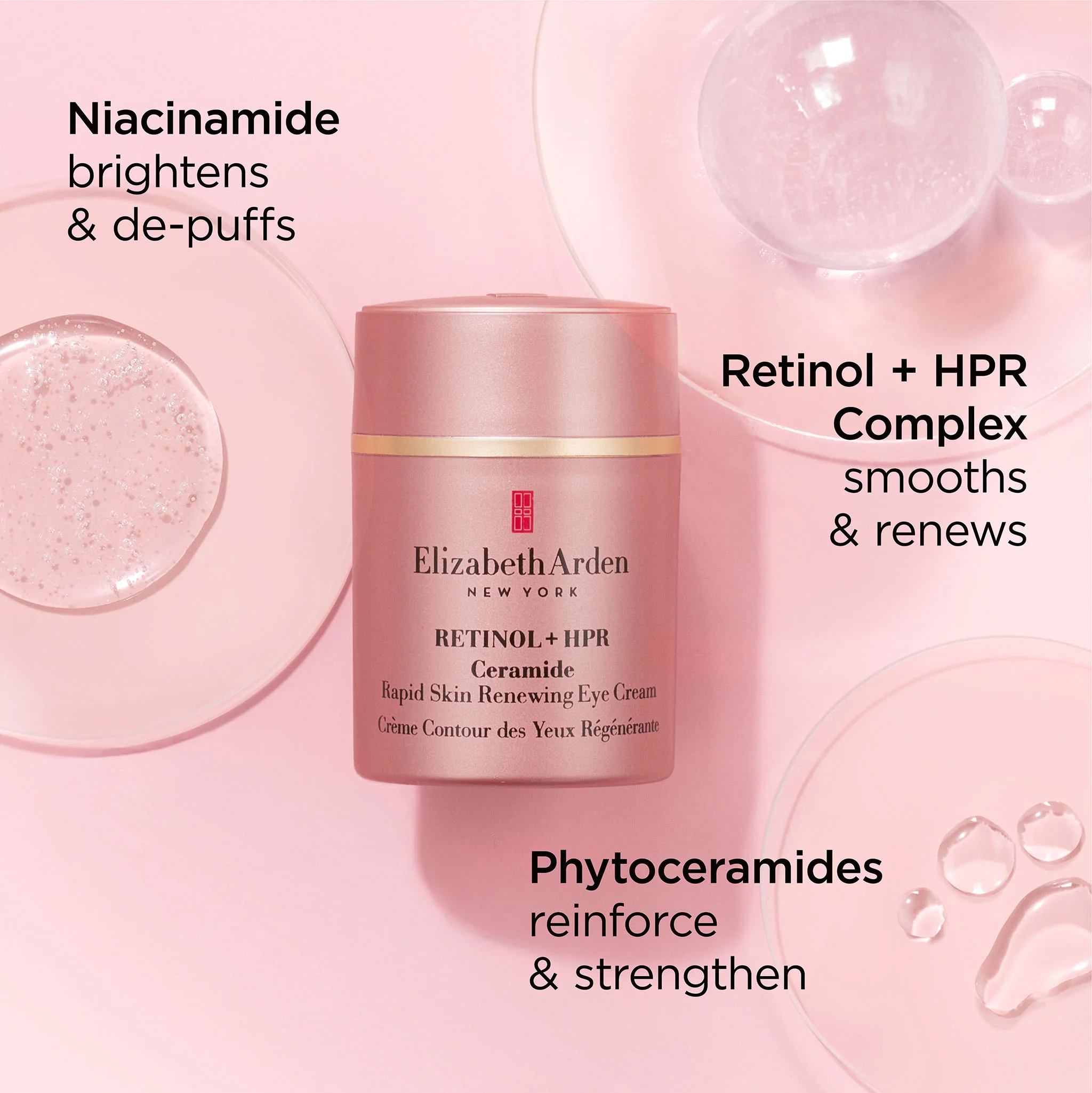 Retinol + HPR Ceramide Capsules Serum, Water Cream and Eye Cream Trio Set - Image 8